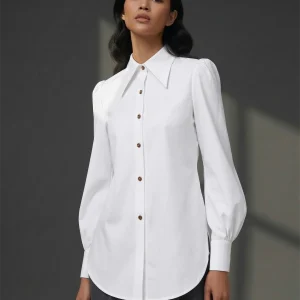 Algefer Faima • Kemeja thigh-length modern-fit