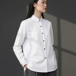Algefer Marya • Kemeja hip-length relaxed-fit