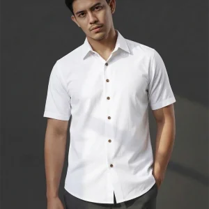 Algefer Ismen • Kemeja short-sleeve modern-fit
